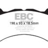 Nissan Skyline GTR R35 EBC Yellowstuff Brake Pads