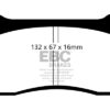 Nissan Skyline GTR R35 EBC Yellowstuff Brake Pads