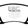 EBC Yellowstuff brake pads For Audi S3 8P