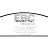 EBC Yellowstuff Brake Pads For Chev Lumina 6.0 (Non-Brembo)