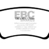 EBC Yellowstuff Brake Pads For Volvo Polestar S60 2.0 TSC