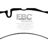EBC Yellowstuff Brake Pads For Lexus ISF