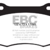 EBC Yellowstuff Brake Pads For Lexus ISF