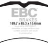 EBC Bluestuff Endurance Front Pads For Ford Mustang 5.0