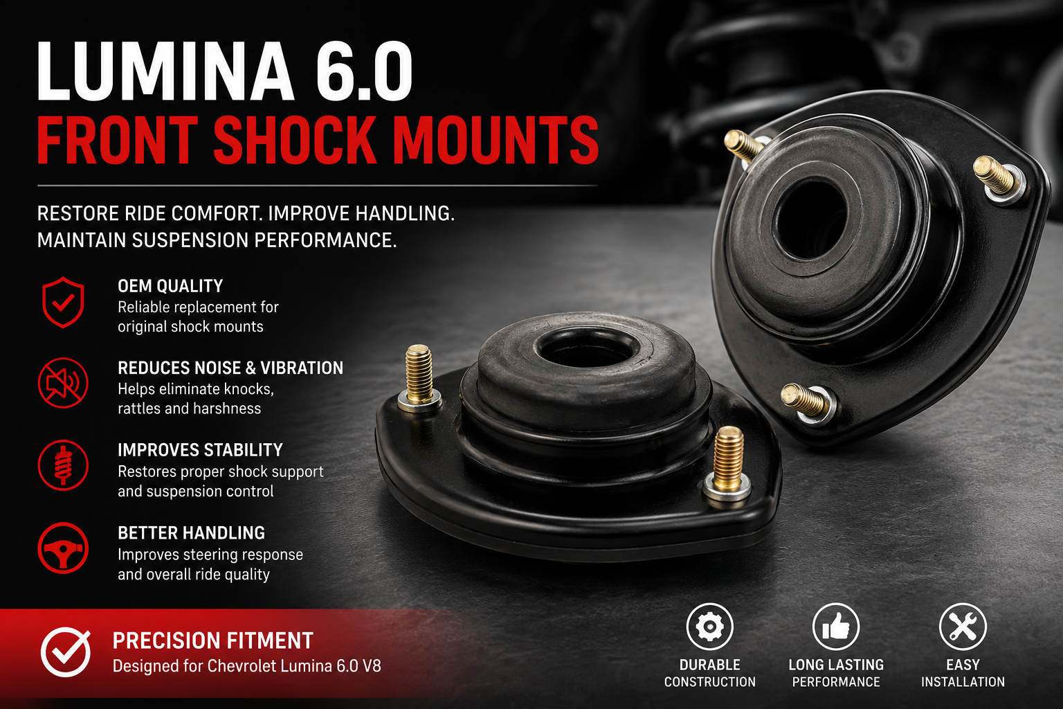 Chev Lumina 6.0 SS Front Shock Mounts