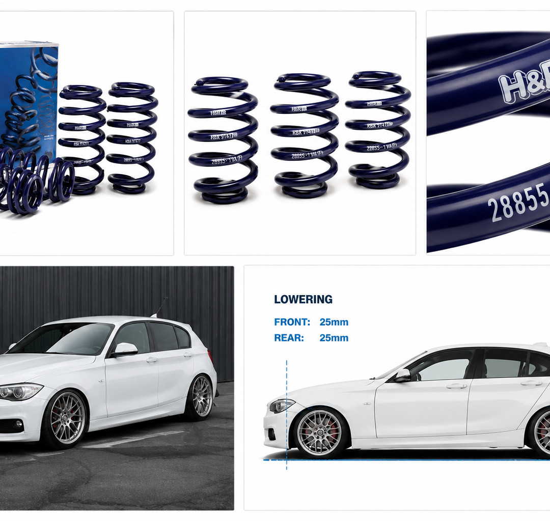 H&R Lowering Spring Kit BMW M140i F20 F21 25mm Sport Springs